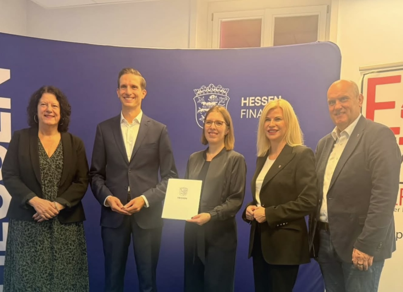 Am neuen Standort der Eperiminta in H�chst.